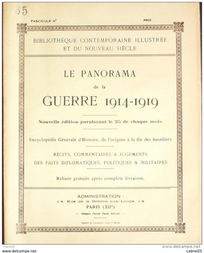 Panorama 1914 guerre - panorama, n°35