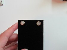 NEW Soft SILVER Druzy Earrings