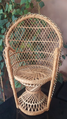 Fauteuil miniature osier rotin - fauteuil, osier/rotin
