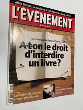 L'évènement du Jeudi 25/05/2000; A-t-on le droit d'interdire un livre ?/ Albin M