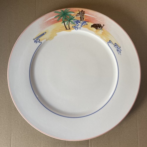 Assiette blue lagoon - blue, euro