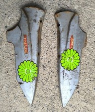 * 2 tole carter gris metal moteur mob année50 cyclomoteur motobecane  av42 av44