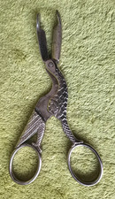 ancienne pince à sucre forme oiseau