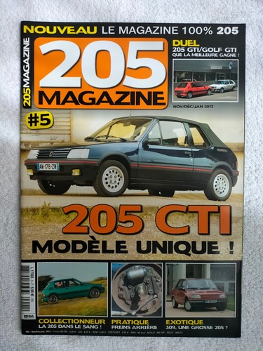 Revue automobile 205 - automobile, "205