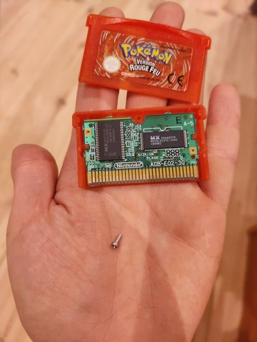 Pokemon version rouge - version, feu