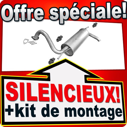 Silencieux arriere pour - silencieux,