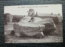 56 CARNAC LES ALIGNEMENTS DU MENEC LA PIERRE RESONNANTE