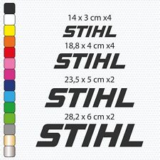 STIHL - 12 Stickers Vinyles Adhésifs Autocollants