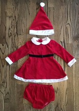 Size 24 months 3 piece SANTA