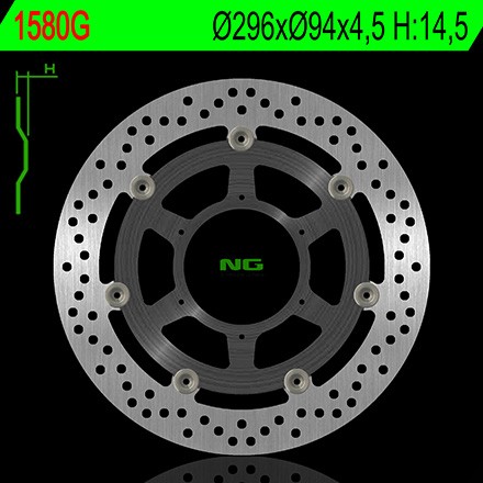 Disque frein avant - de, honda