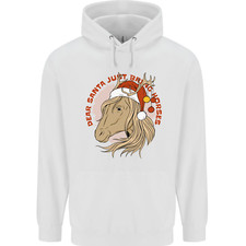 Hoodie Enfant Drôle De Noël Cheval Cher Père Noël