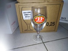 6 verres à bière 33 Export