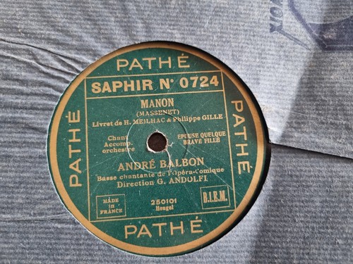 Disque ancien pour gramophone - ancien,