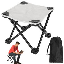 Tabouret Pliant Camping Mini Portable Tabouret Pliable Siege Pliant pour Jard...
