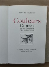 Rémy de Gourmont. - Couleurs