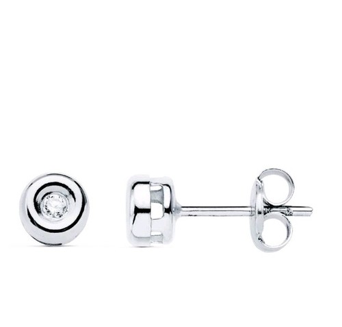 Boucles oreilles blanc - boucles,