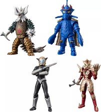 jouet mini figurine tous les 4 types set "Super Doing Alpha Ultra Monster 3"