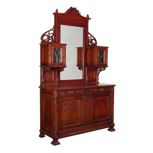 Buffet art nouveau ancien - art,