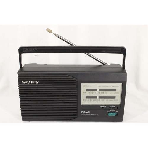 Sony icf portable am - sony,