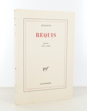 GUILLEVIC - Requis. Poème 1977-1982. - 1983 - Edition Originale