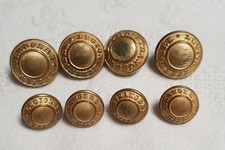 Lot de boutons Légion Etrangère anciens en laiton