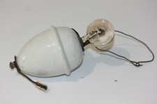 CONTREPOIDS  MONTE ET BAISSE PORCELAINE LUSTRE PLAFONNIER CONTRE POIDS À POULIE