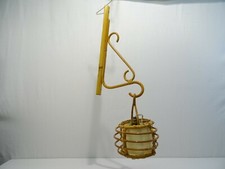 APPLIQUE SUSPENSION EN ROTIN