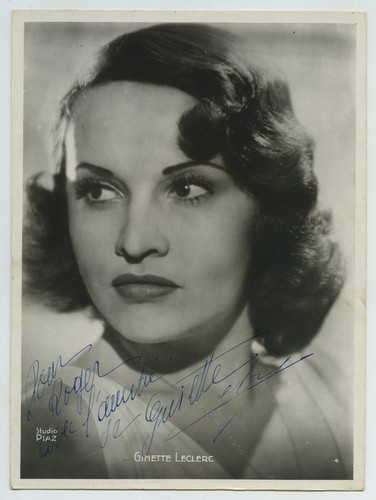 Ginette leclerc actrice - leclerc,,