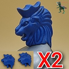 Playmobil X2 tête Lion