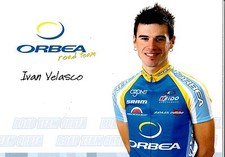 CYCLISME carte cycliste IVAN VELASCO équipe ORBEA racing team 2006