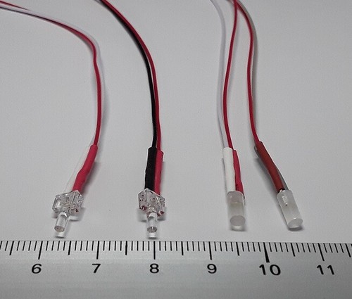 Led spécial train câblée