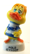 Fève porcelaine polo dans - -,