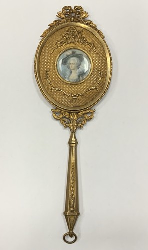 Magnifique miroir doré avec - miroir,
