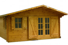 Petite maison bois en kit type