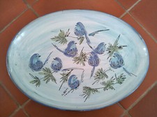 Ancien grand plat en