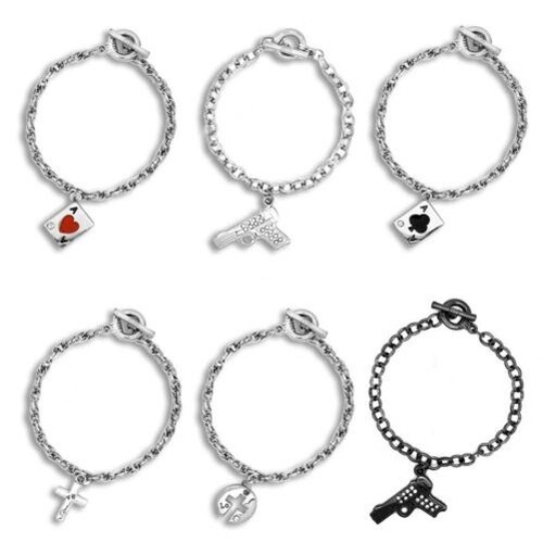 Bracelet chaîne pendentif - 1,