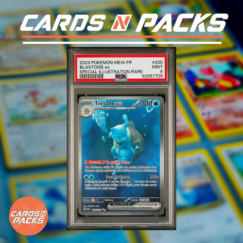 Carte pokemon tortank - carte, ex
