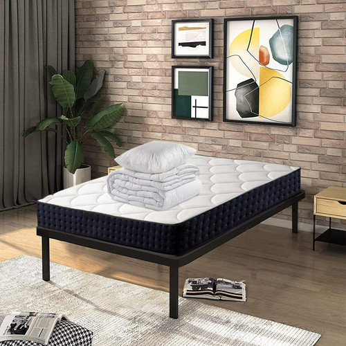 Ensemble matelas 90x190x16cm - ensemble, (matelas