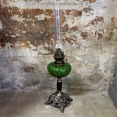 Grande lampe pétrole - lampe,