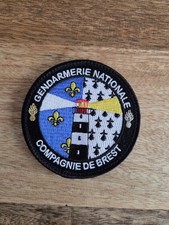 Ecusson gendarmerie Collection Compagnie De BREST