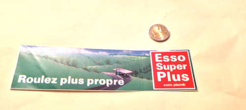 Autocollant sticker esso - autocollant/sticker,