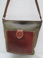 AUTHENTIQUE  sac à main TIMBERLAND  cuir (T)BEG  vintage  bag /