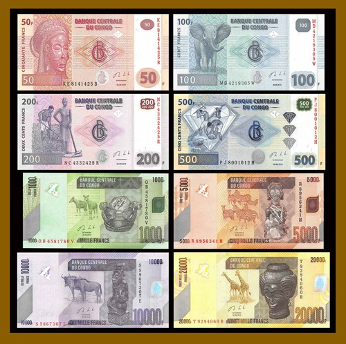 Congo 20000 francs - (d.r), (8