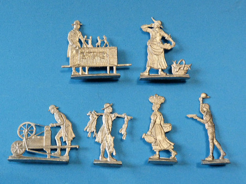 Plats étain zinnfiguren - -,