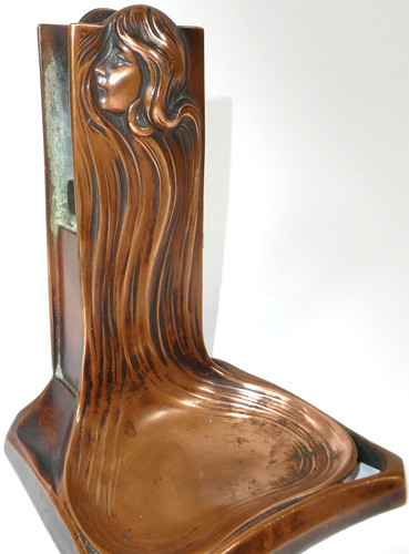 Jugendstil porte allumettes - jugendstil, porte-allumettes
