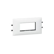 Legrand 10941- Support MOSAIC pour Goulotte DLP couv 65 mm 4 modules BLANC