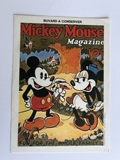 Ancien Buvard  Mickey Mouse
