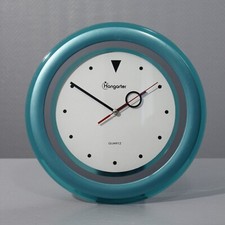 Horloge murale vintage Hangarter design post-moderne memphis 1980s