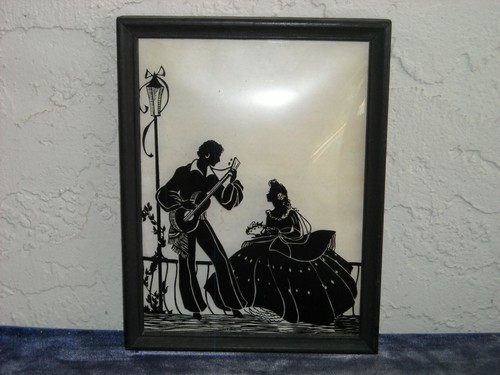 Vintage silhouette reverse - vintage,