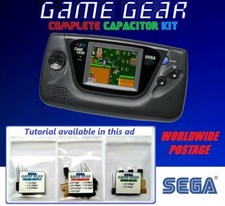 SEGA Game Gear Replacement Capacitors | Complete Cap Kit | Sound & Image Repair